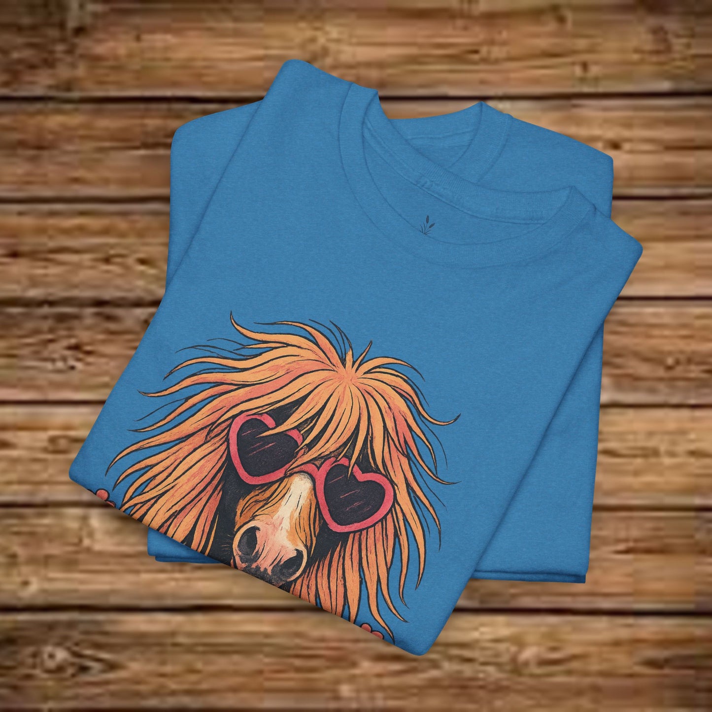 Cotton Tee - PrairieSpirits Designer Collection, Specific Kinda Crazy Print