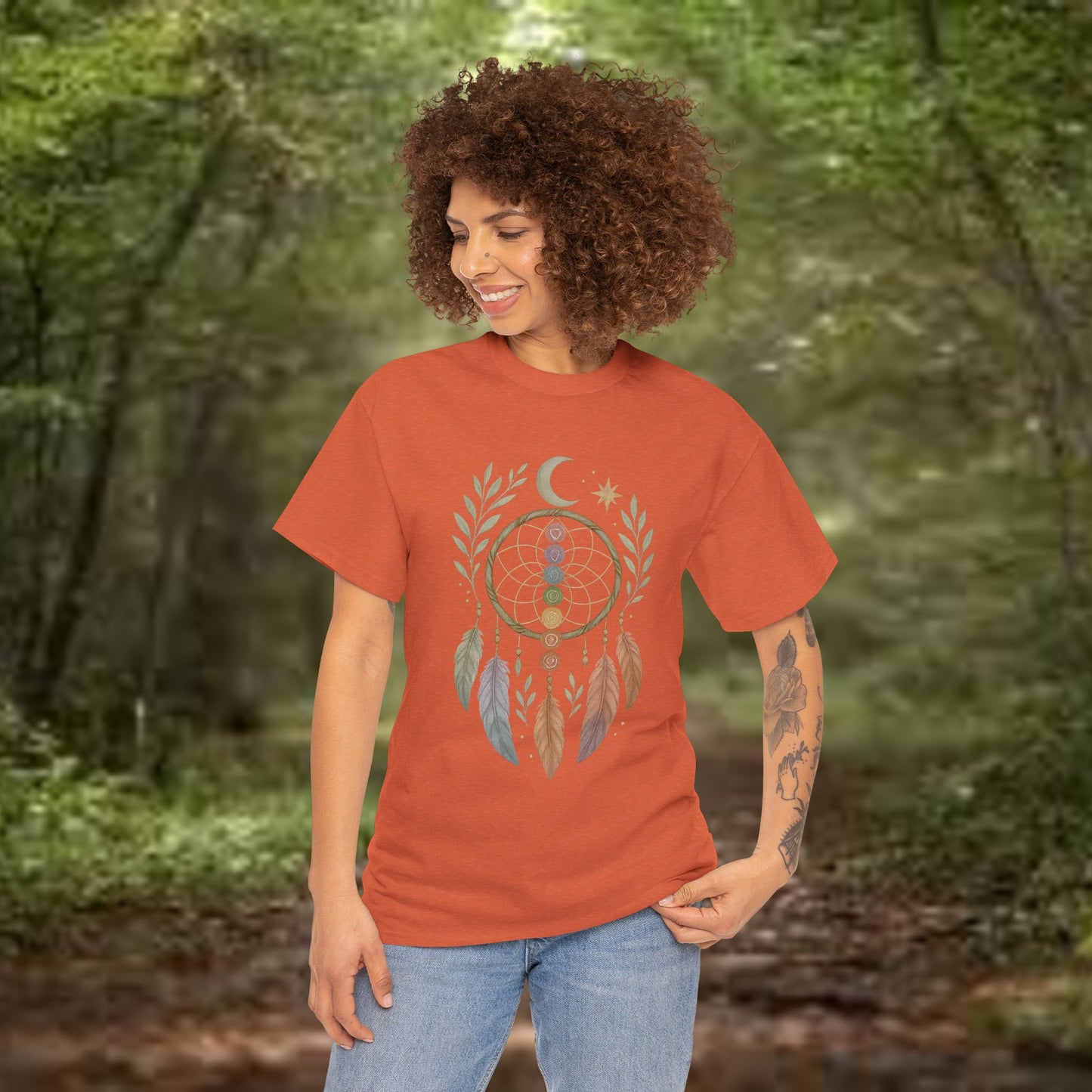 Boho Dream Chakra Tee - By PrairieSpirits Designers Collection
