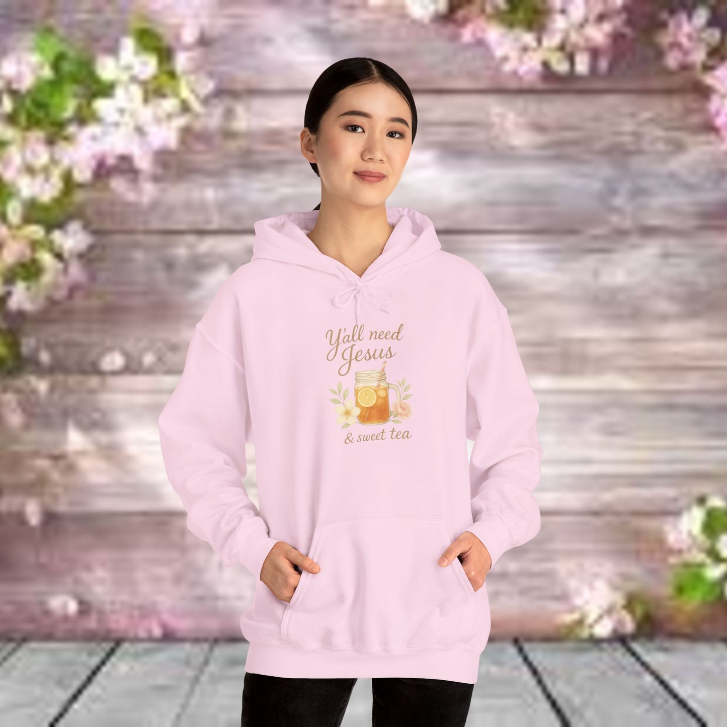 Y'all Need Jesus & Sweet Tea Hoodie