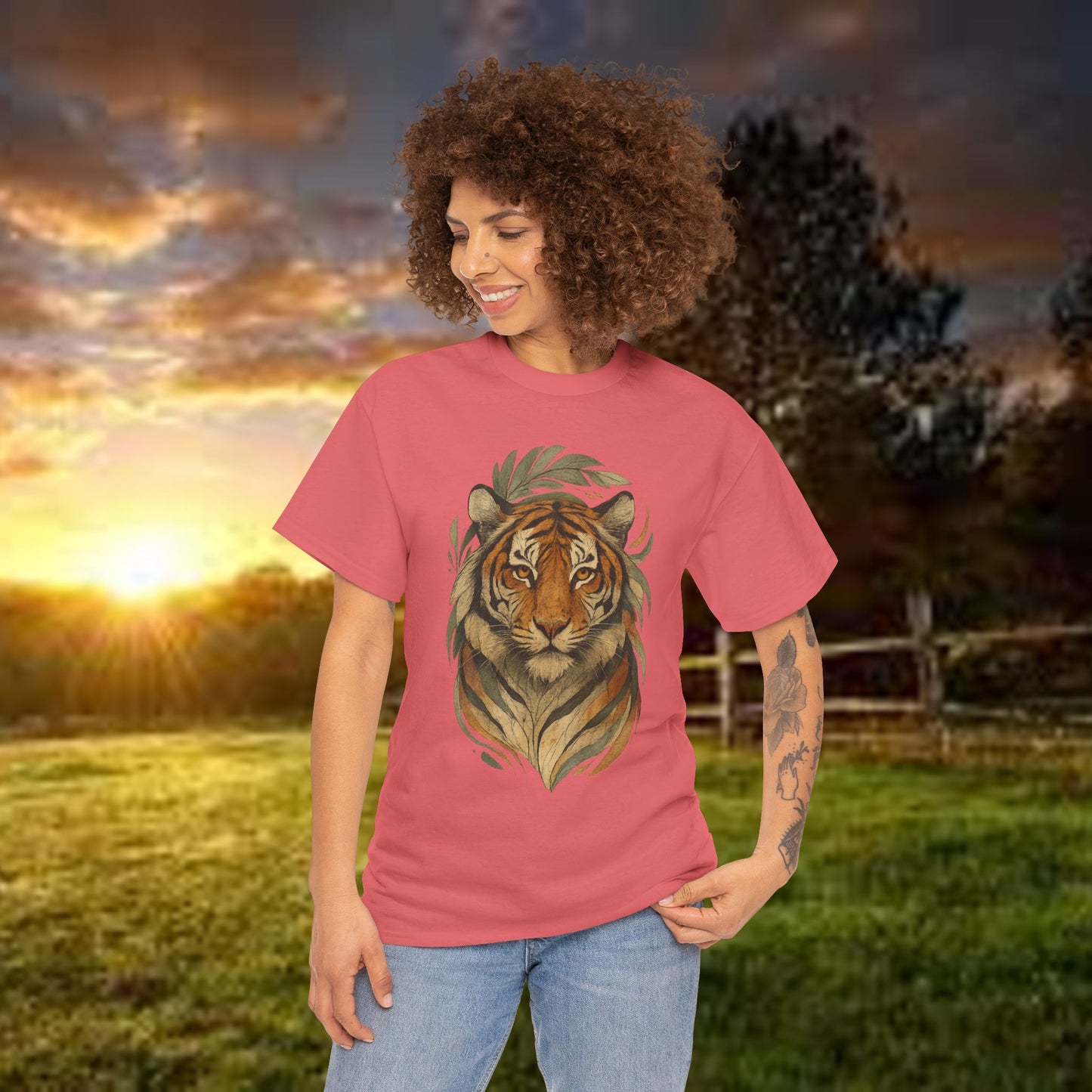 Boho Tiger Tee