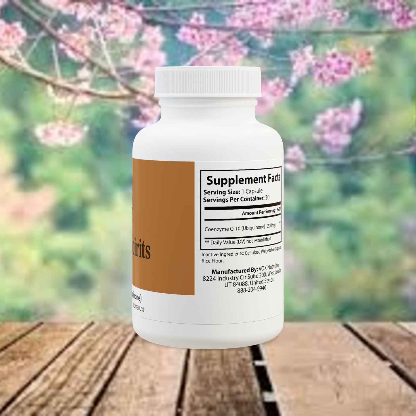 CoQ10 (Ubiquinone) Supplement (30 Capsules)