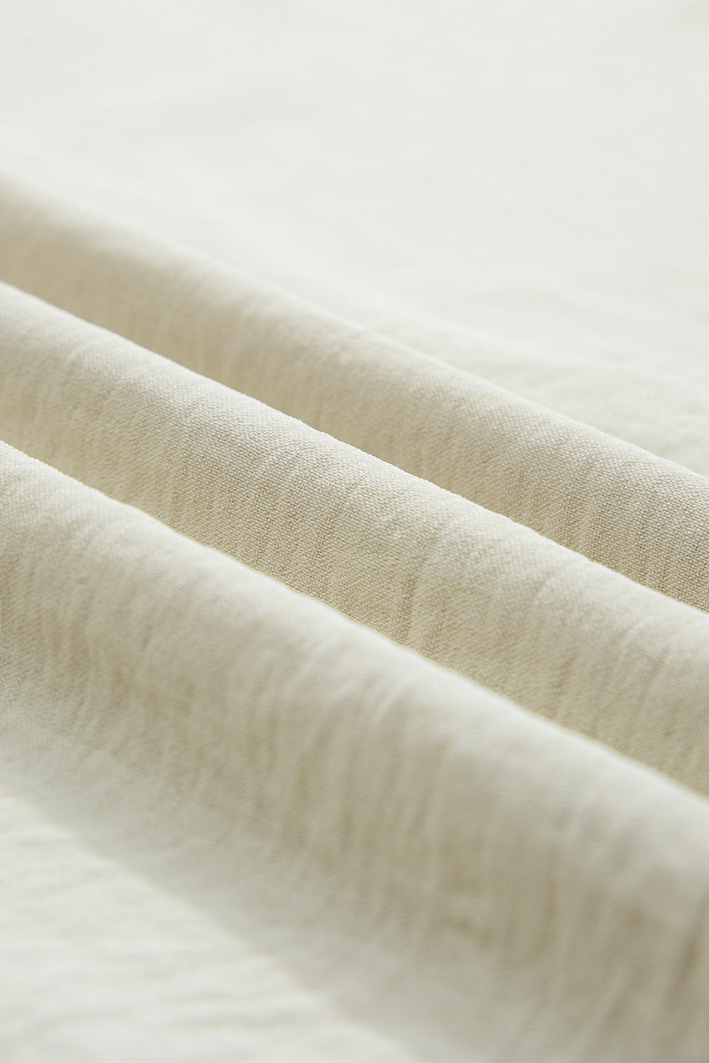 Beige Crinkle Pocket Half Sleeve Shirt