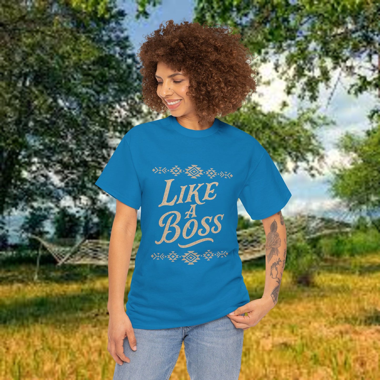 Boss Unisex Tee - PrairieSpirits Designers Collection