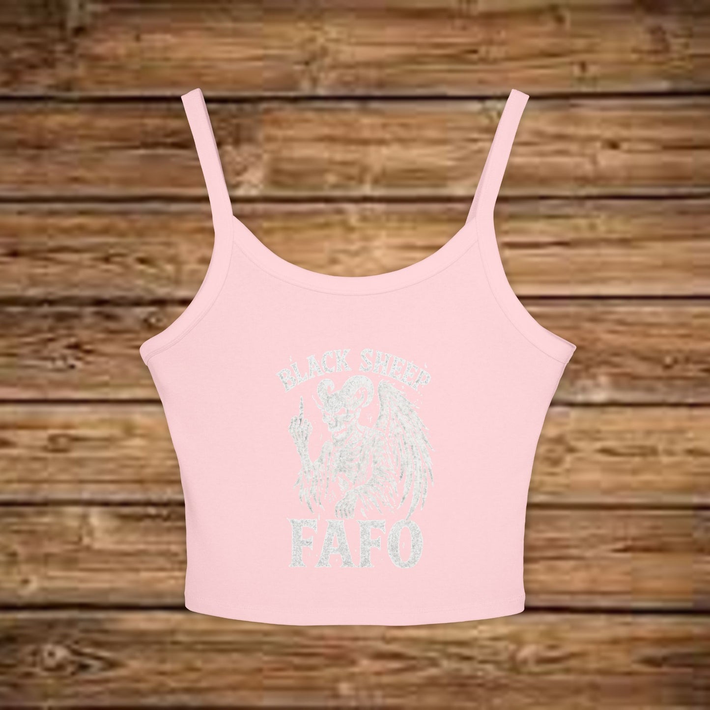 Black Sheep Graphic Tank Top for Women - FAFO Design