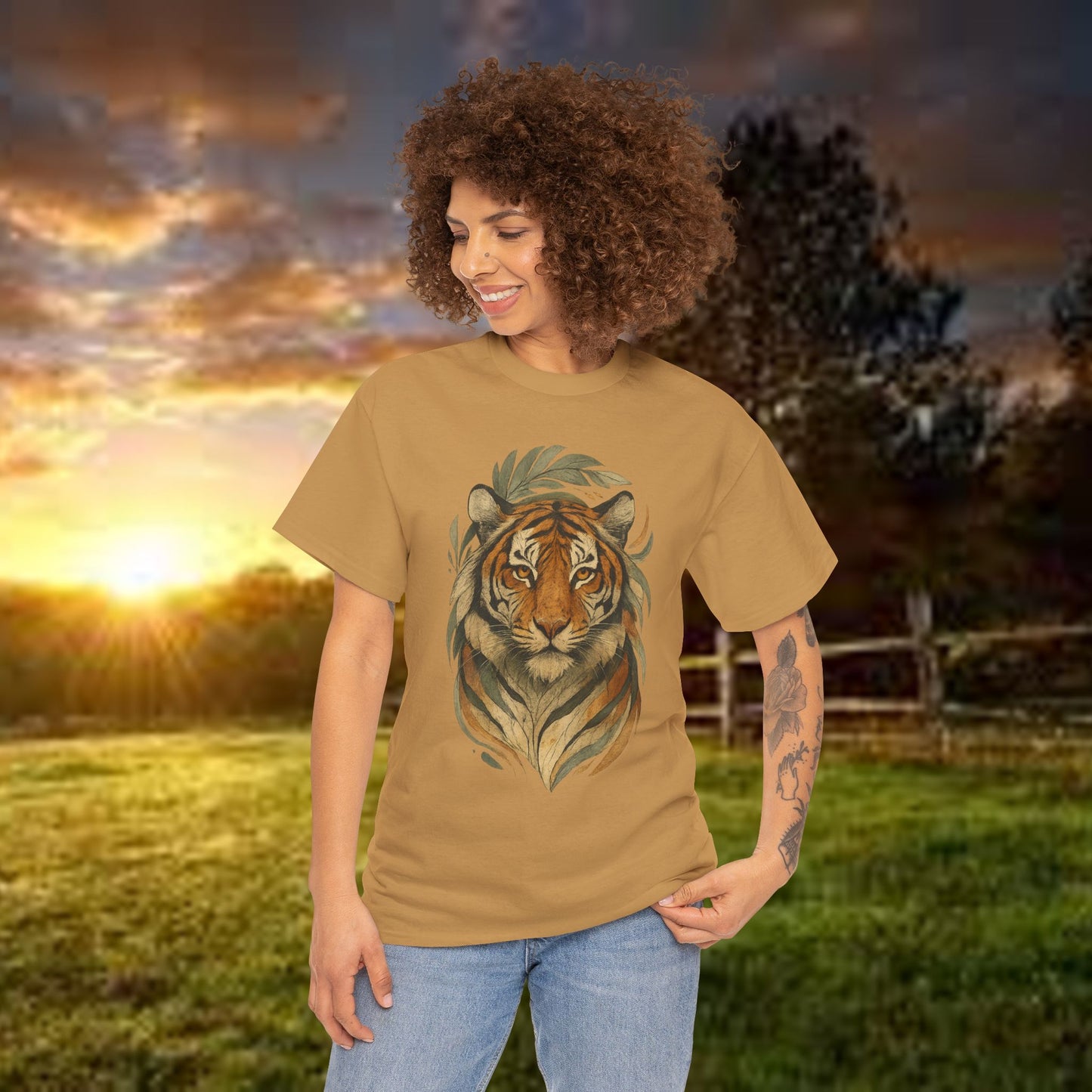 Boho Tiger Tee
