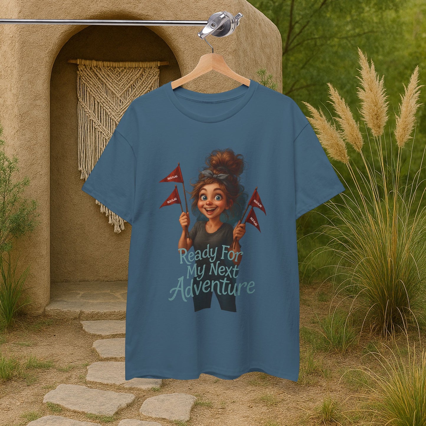 Red Flag Tee -  by PrairieSpirits Designer Collection