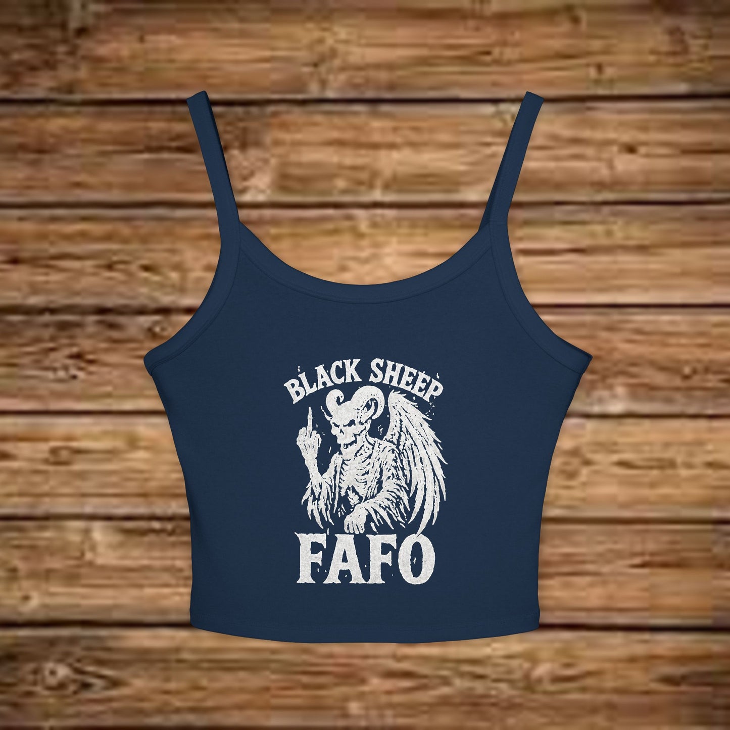 Black Sheep Graphic Tank Top for Women - FAFO Design