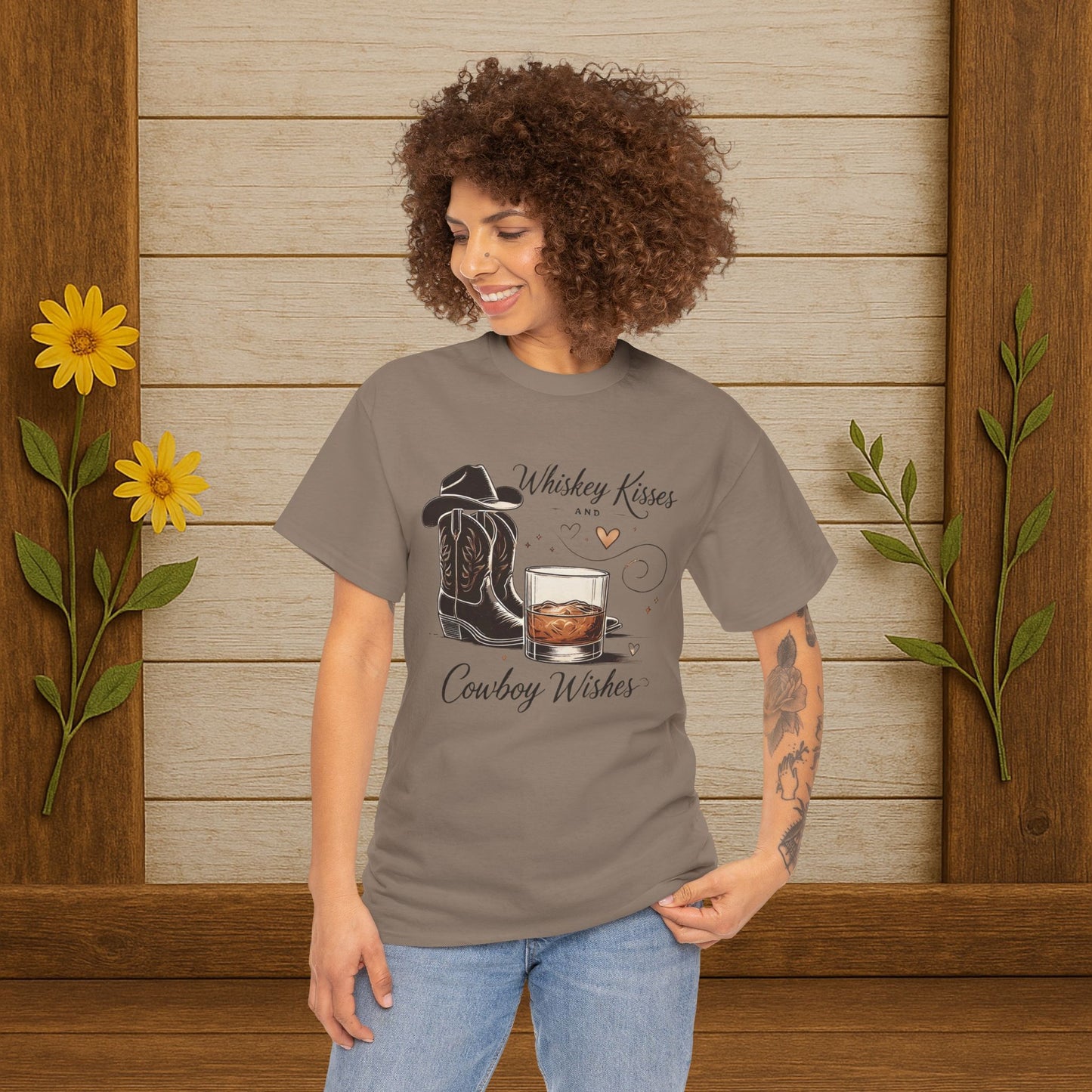 Whiskey Kisses Cowboy Wishes - PrairieSpirits Designers Collection