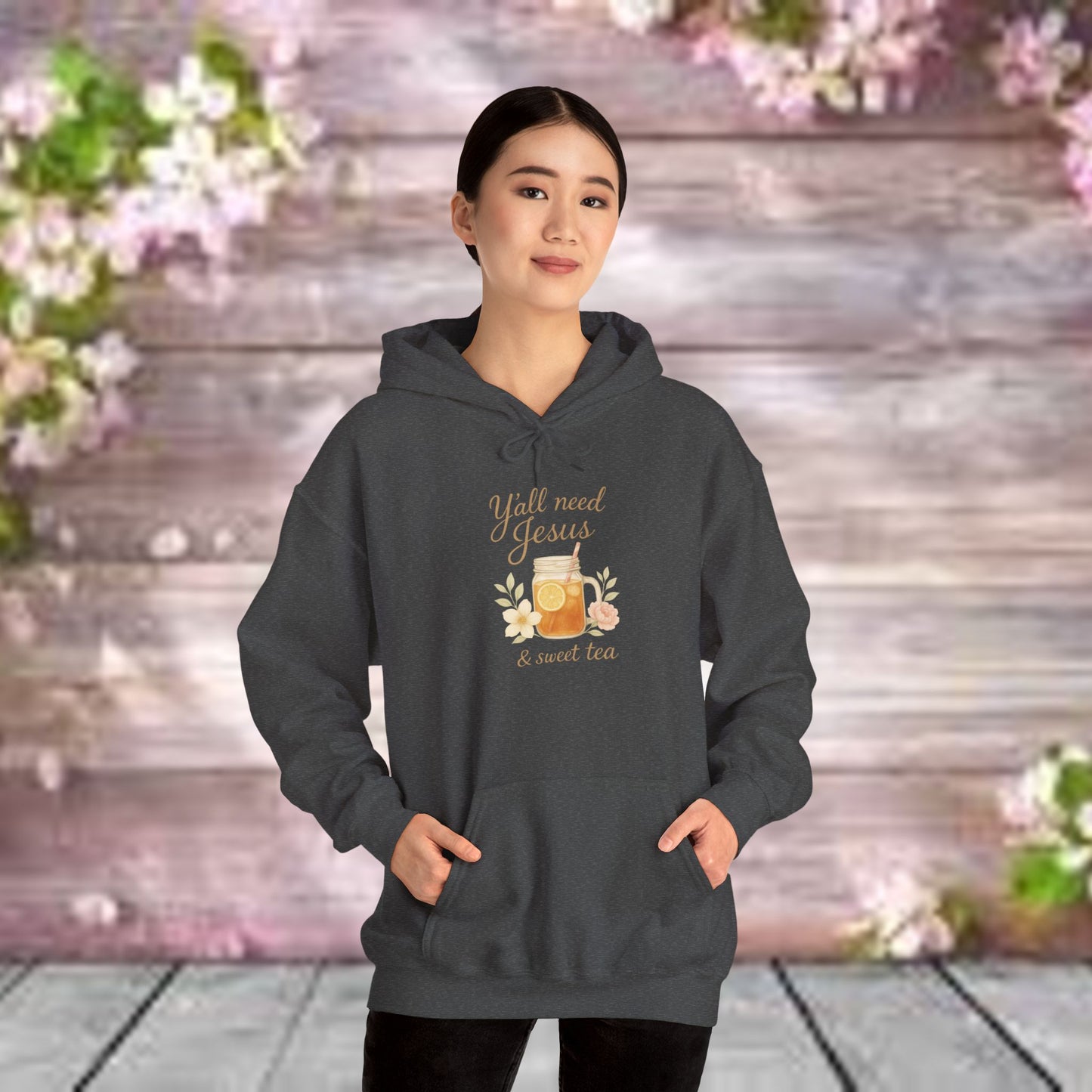 Y'all Need Jesus & Sweet Tea Hoodie