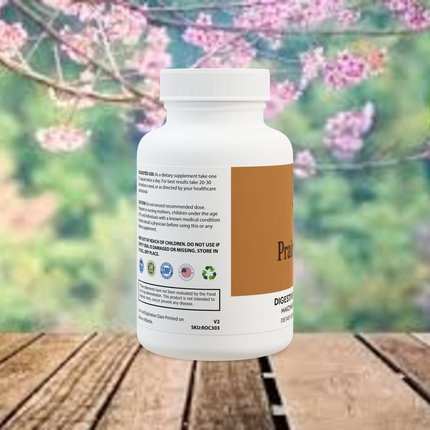 Digestive Enzyme Blend Supplement (60 Capsules)