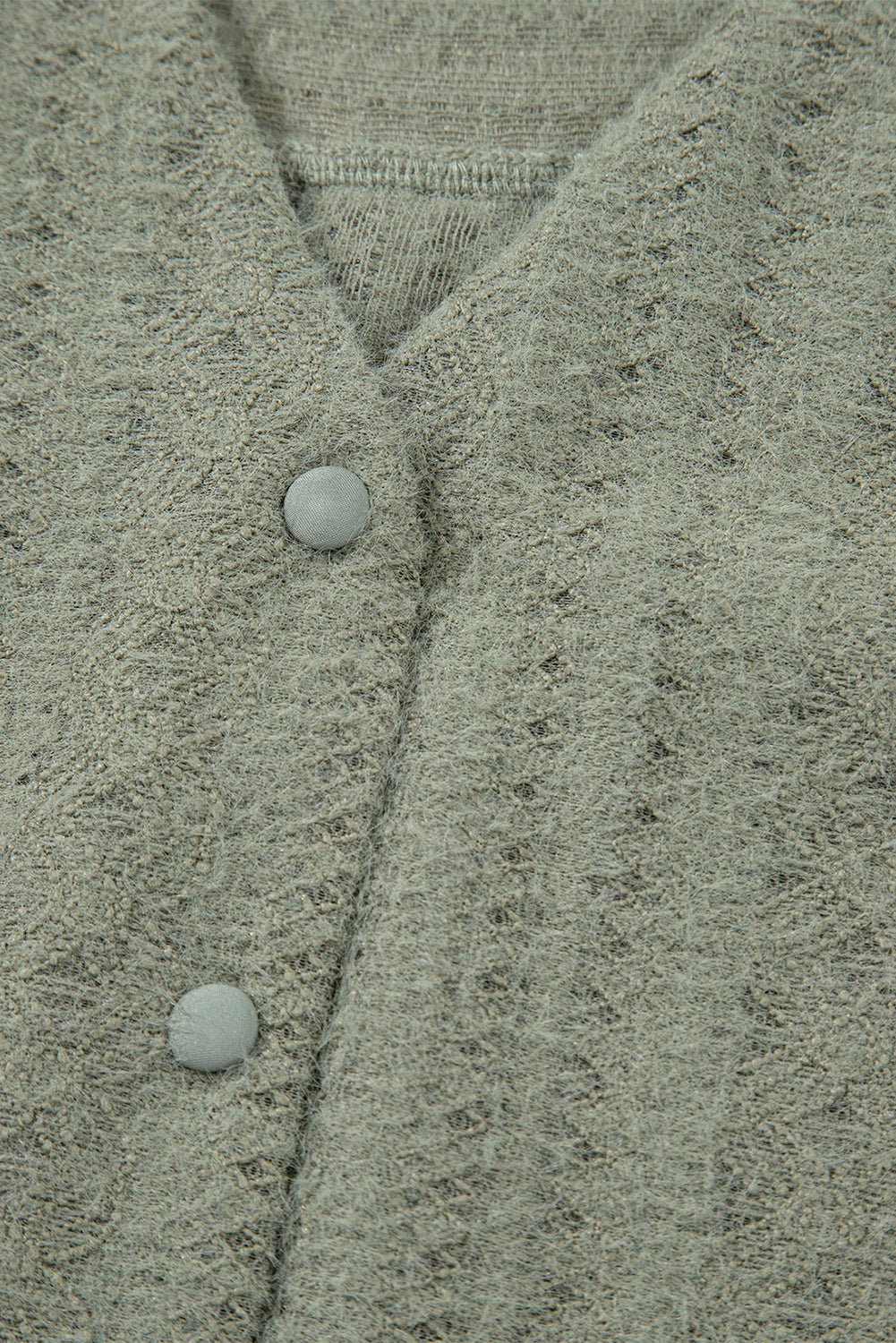 Laurel Green Flutter Sleeve V Neck Shirt