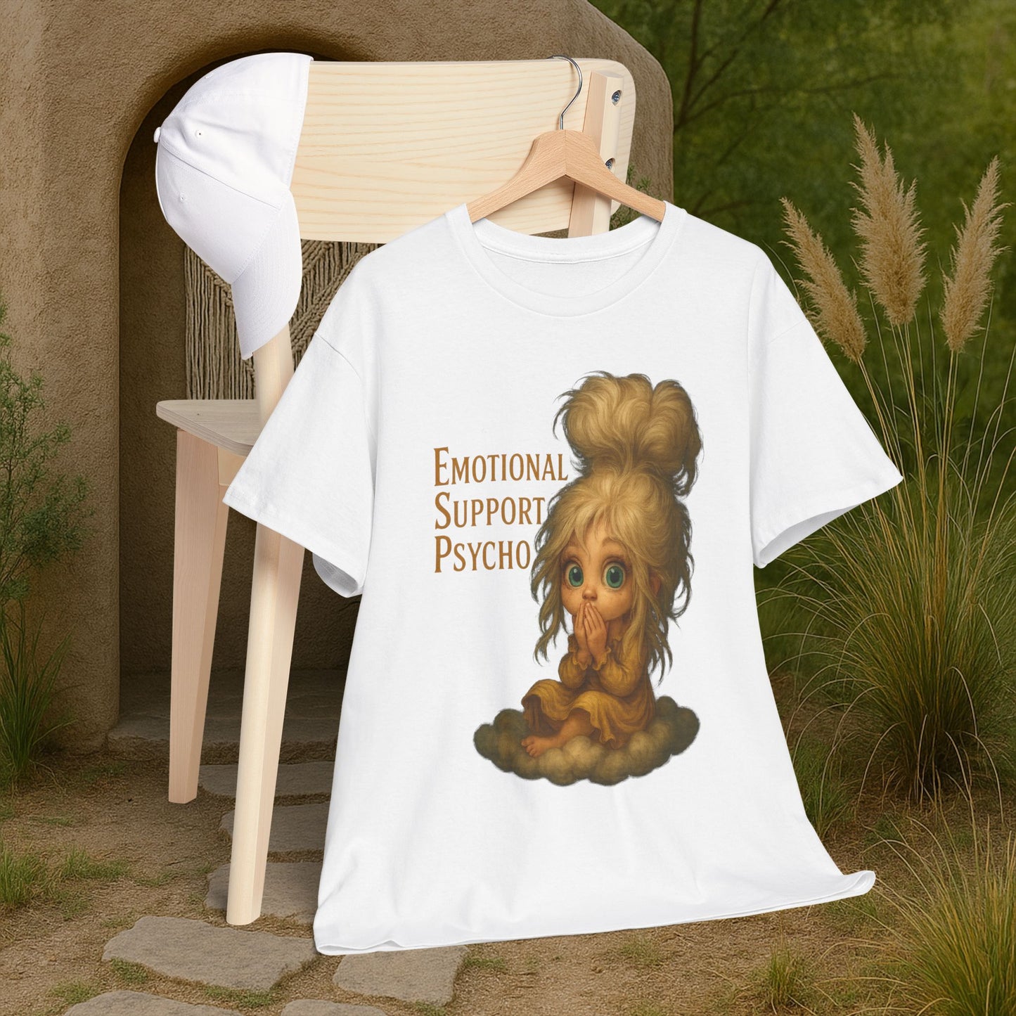 Unisex Cotton Tee - ESA Tee in PrairieSpirits Designer Collection