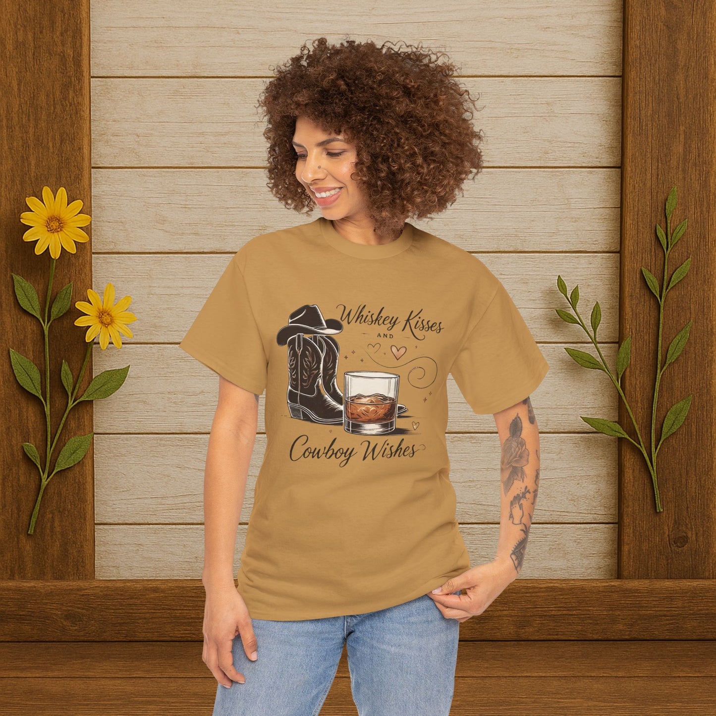 Whiskey Kisses Cowboy Wishes - PrairieSpirits Designers Collection