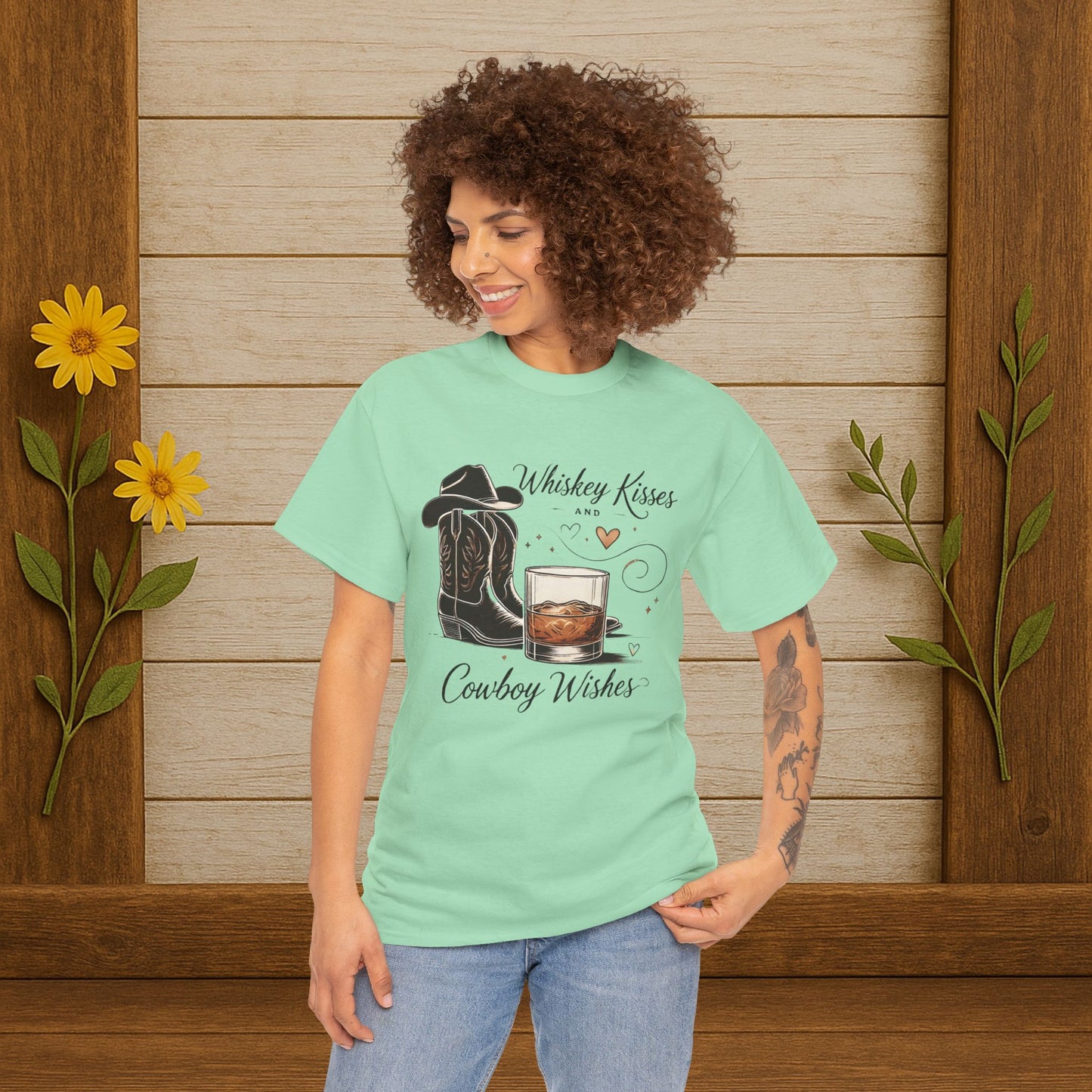 Whiskey Kisses Cowboy Wishes - PrairieSpirits Designers Collection