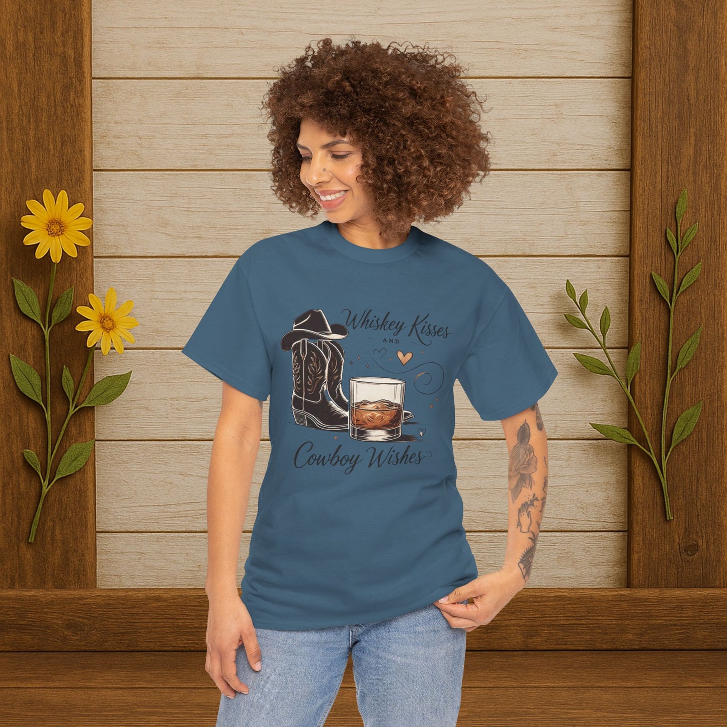 Whiskey Kisses Cowboy Wishes - PrairieSpirits Designers Collection