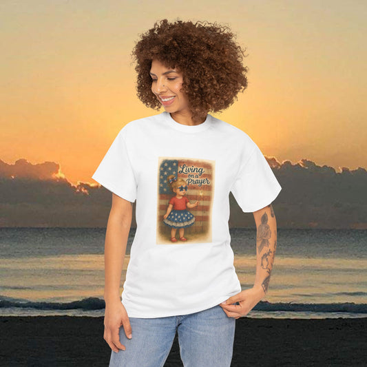 Graphic Tee - Living On A Prayer - PrairieSpirits Designers Collection