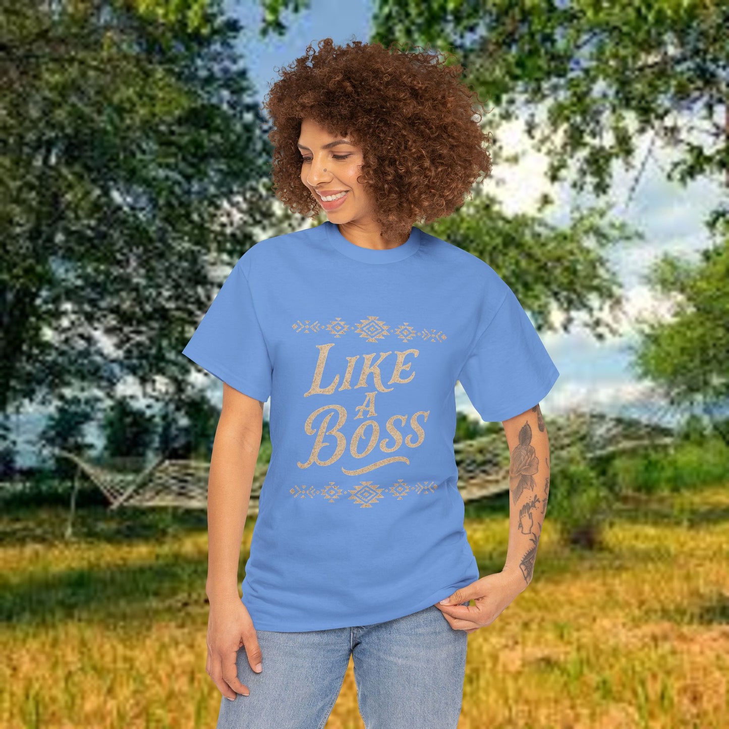 Boss Unisex Tee - PrairieSpirits Designers Collection