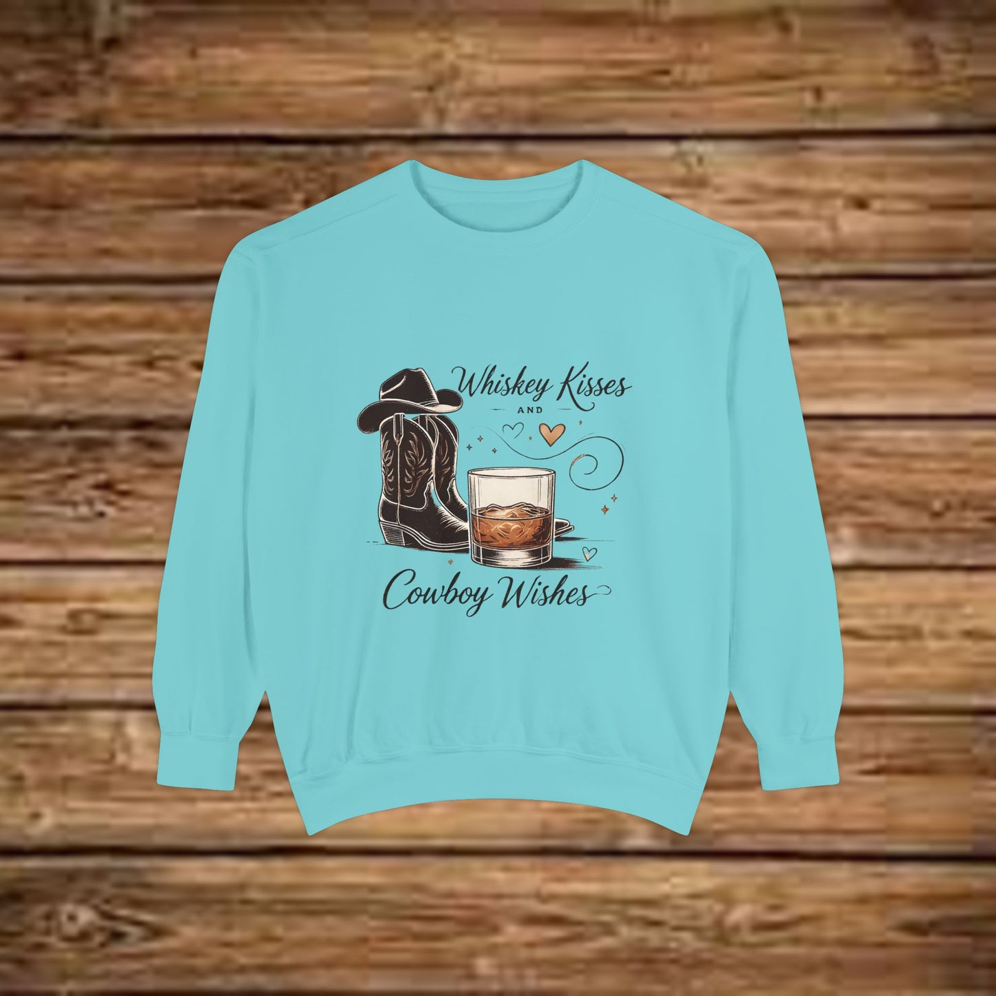 Whiskey Kisses-Sweatshirt