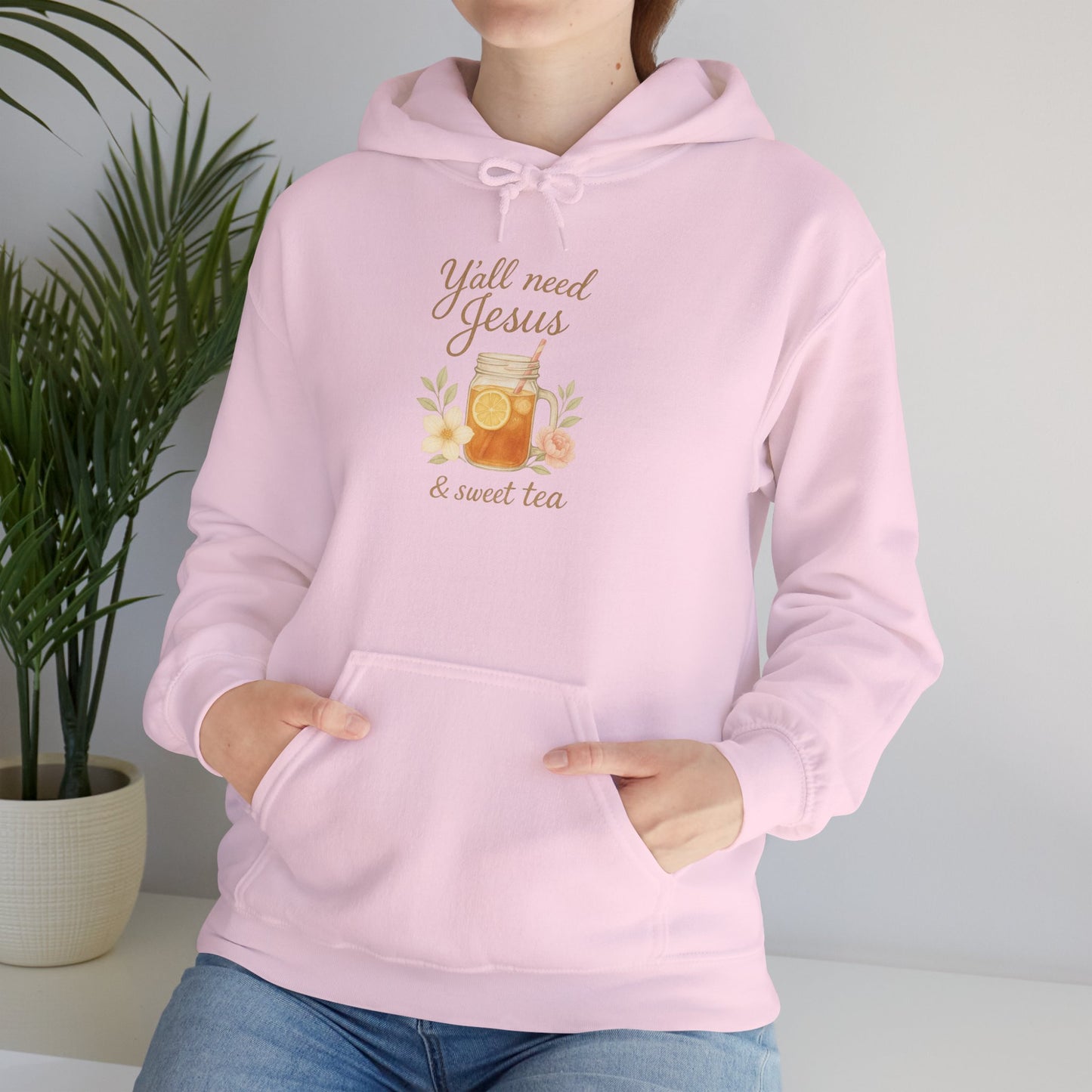 Y'all Need Jesus & Sweet Tea Hoodie