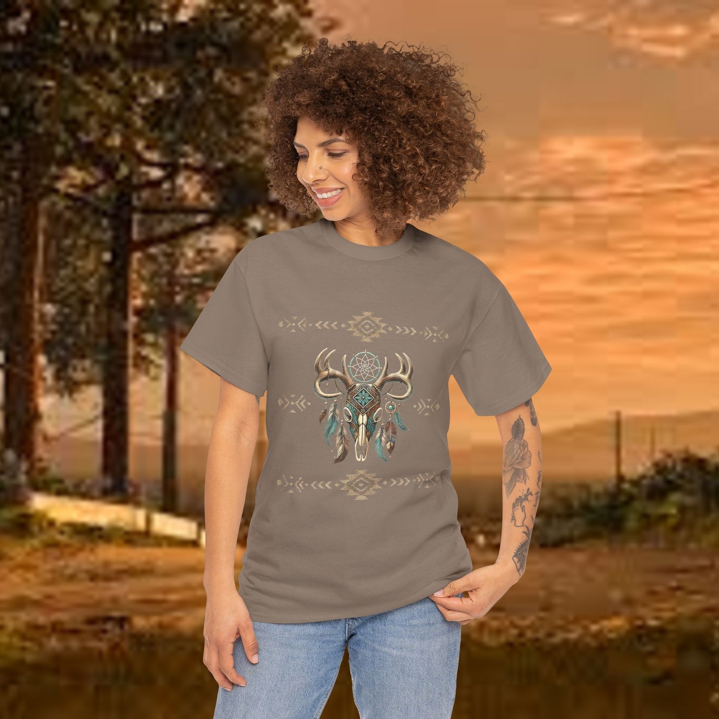 Boho Tee - Native Boho PrairieSpirits Designers Collection