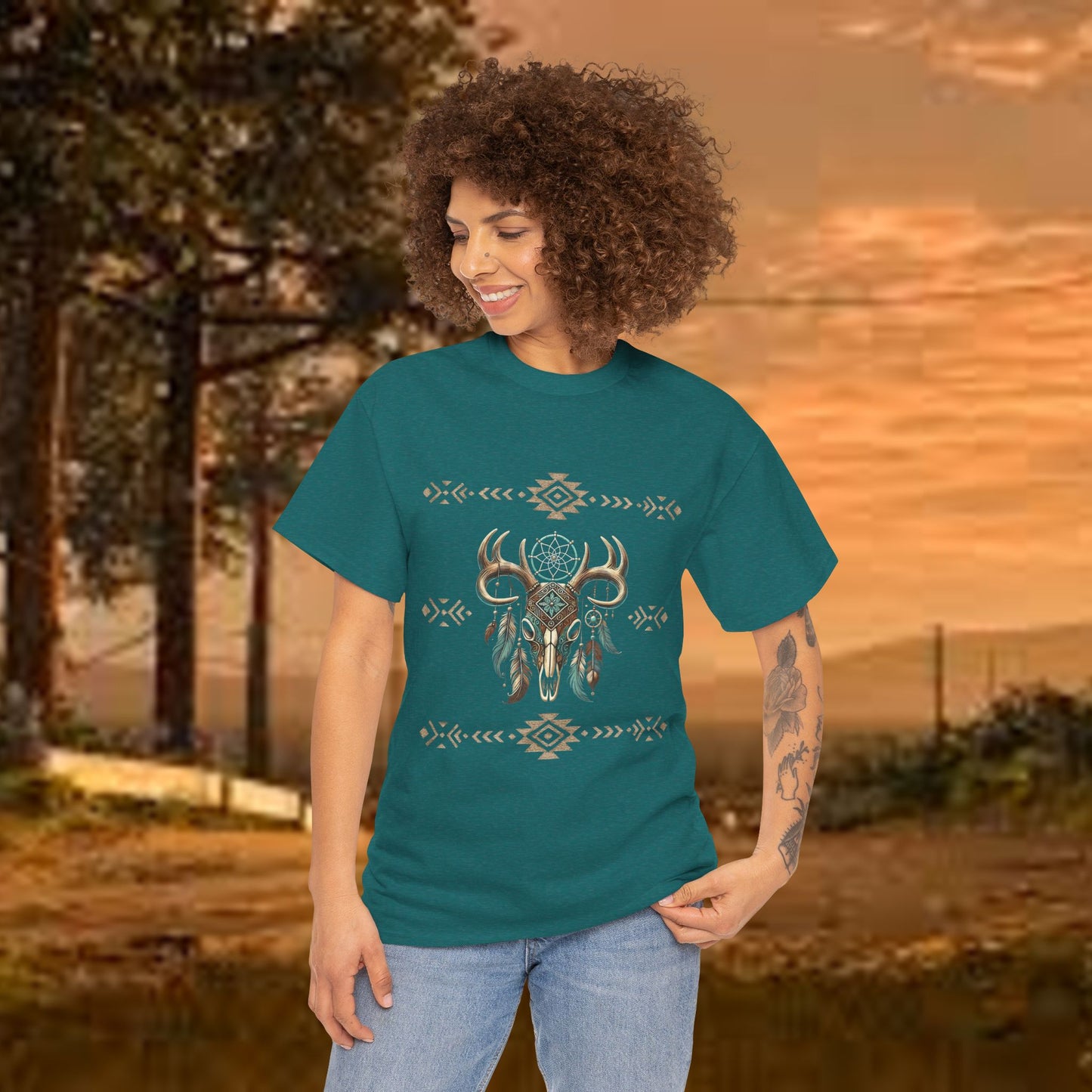 Boho Tee - Native Boho PrairieSpirits Designers Collection