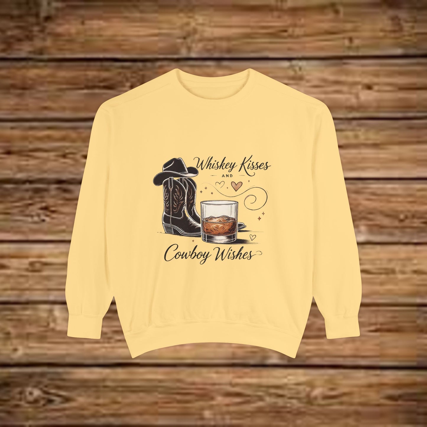Whiskey Kisses-Sweatshirt