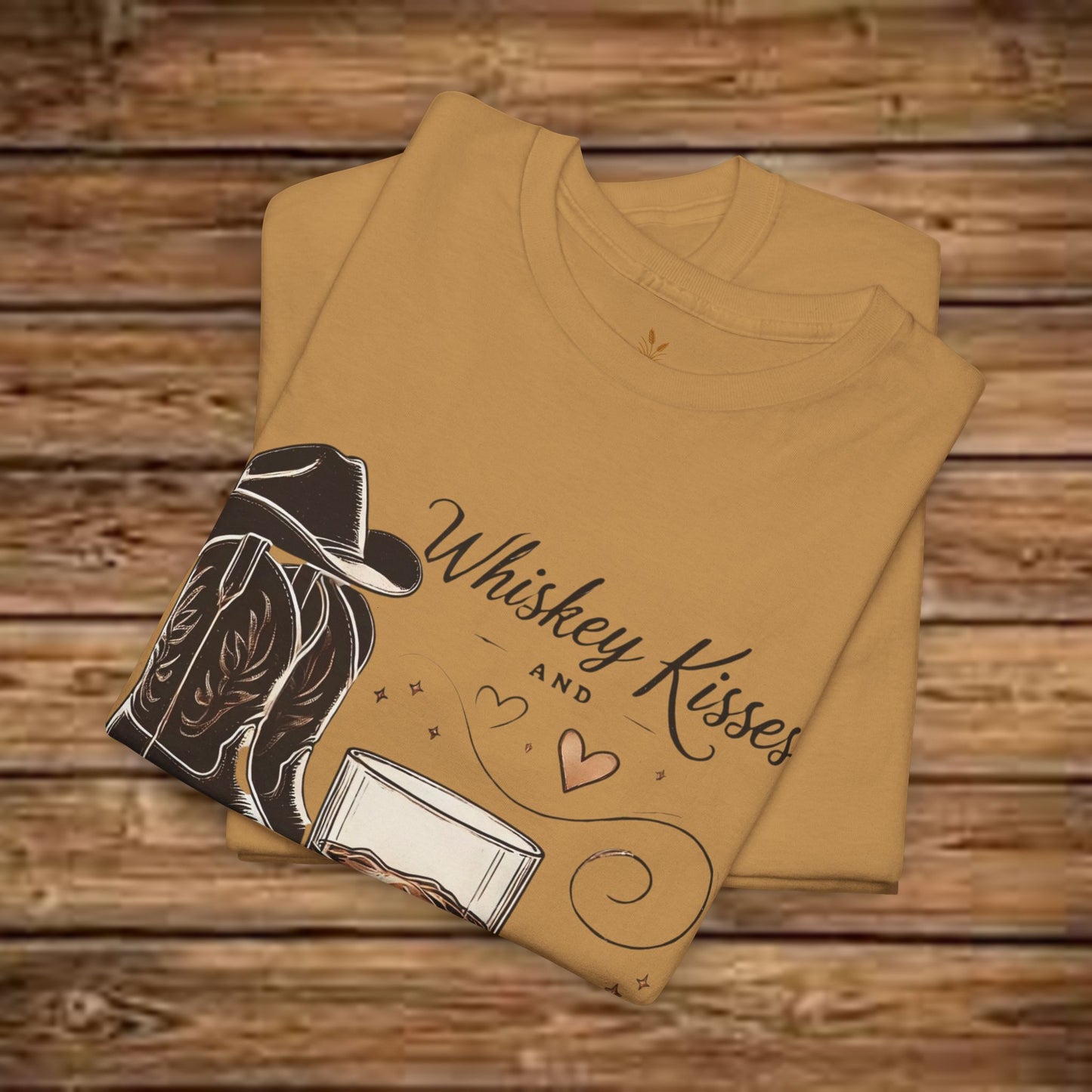 Whiskey Kisses Cowboy Wishes - PrairieSpirits Designers Collection