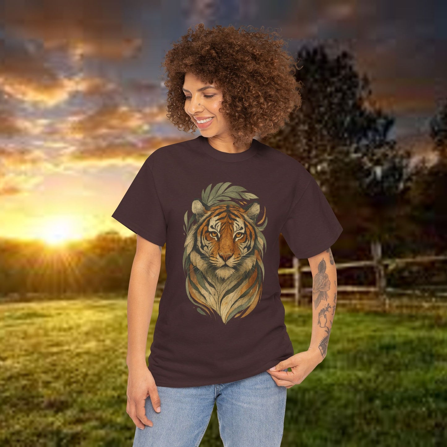 Boho Tiger Tee