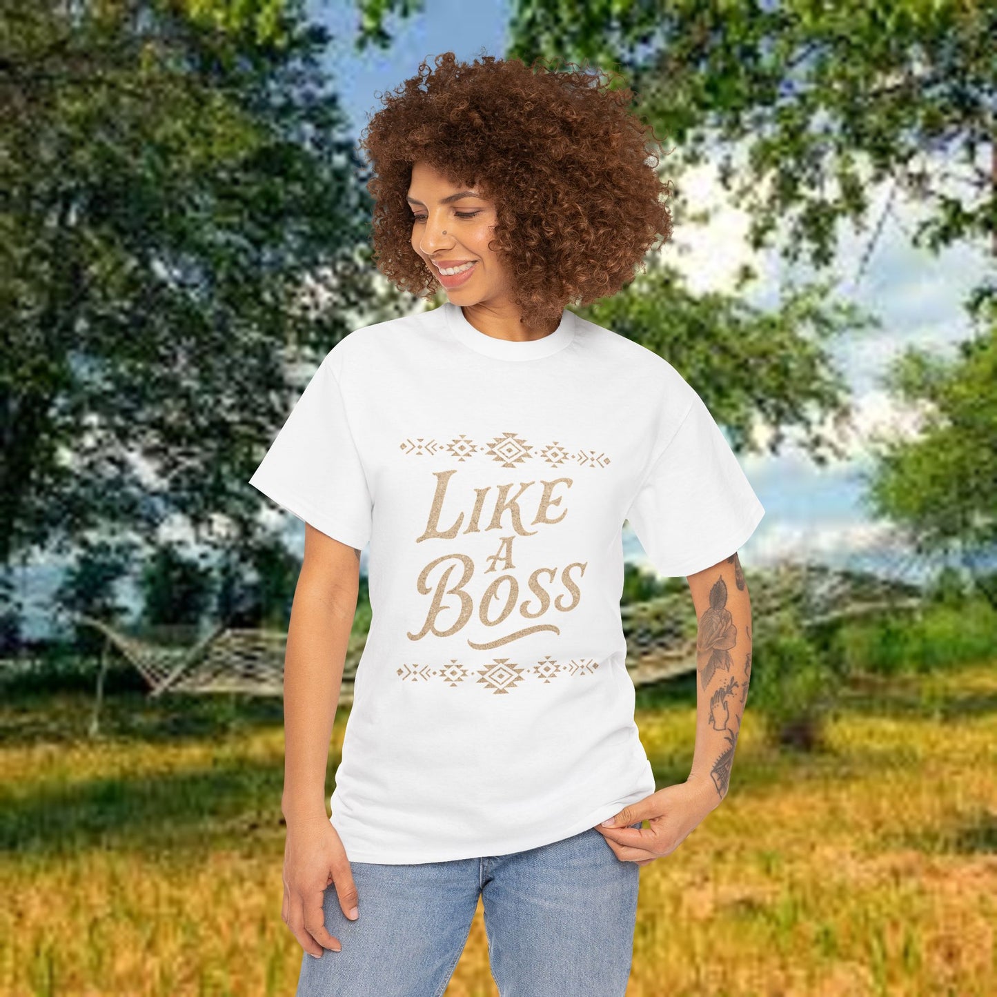 Boss Unisex Tee - PrairieSpirits Designers Collection