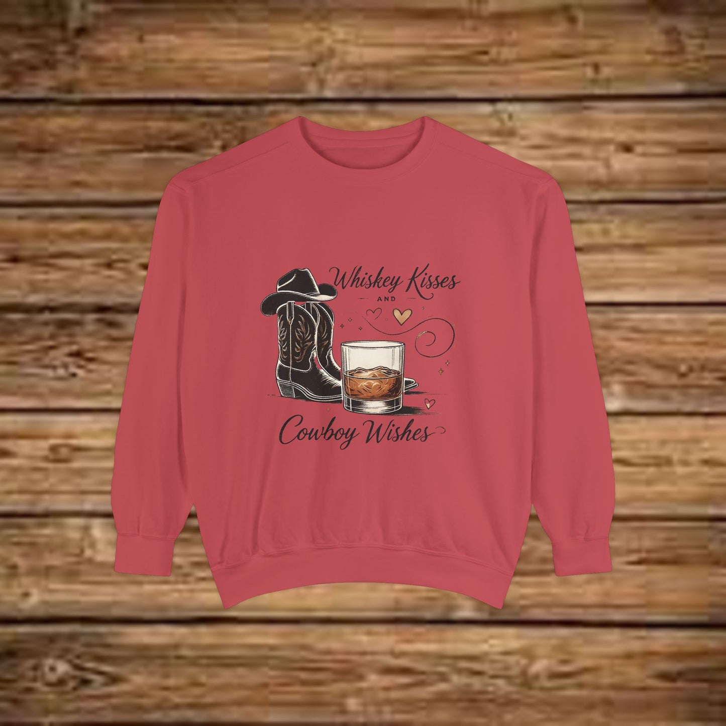 Whiskey Kisses-Sweatshirt