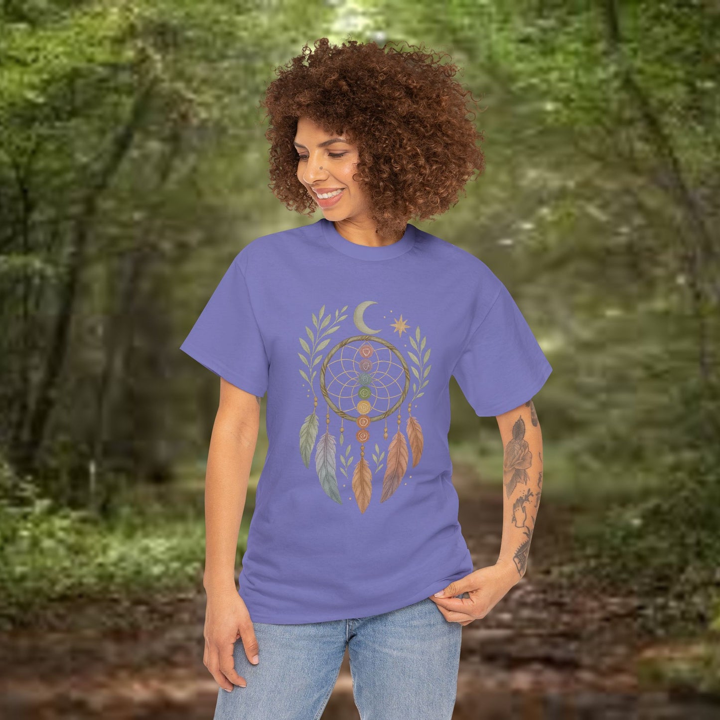 Boho Dream Chakra Tee - By PrairieSpirits Designers Collection