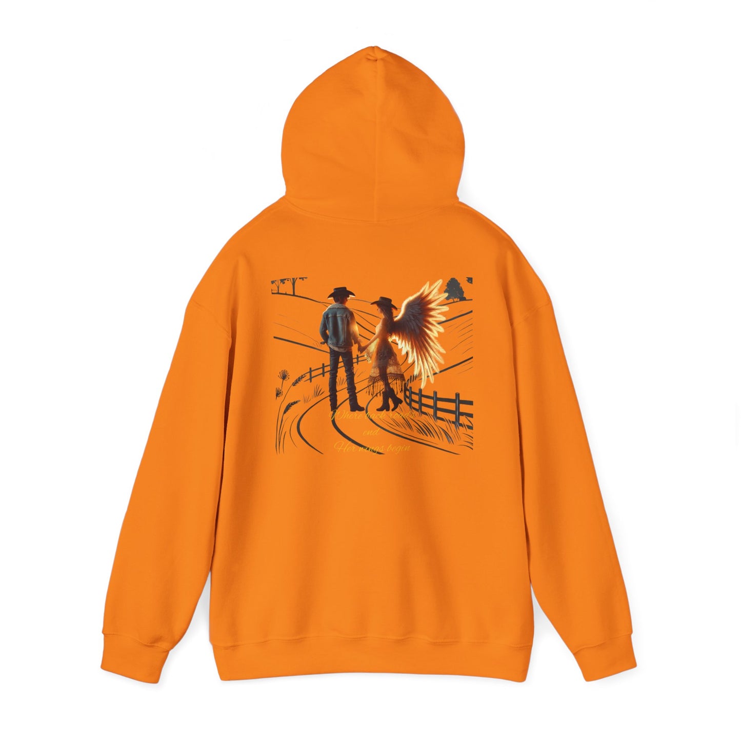 Cowboys & Angels Hoodie - PrairieSpirits Designers Collection