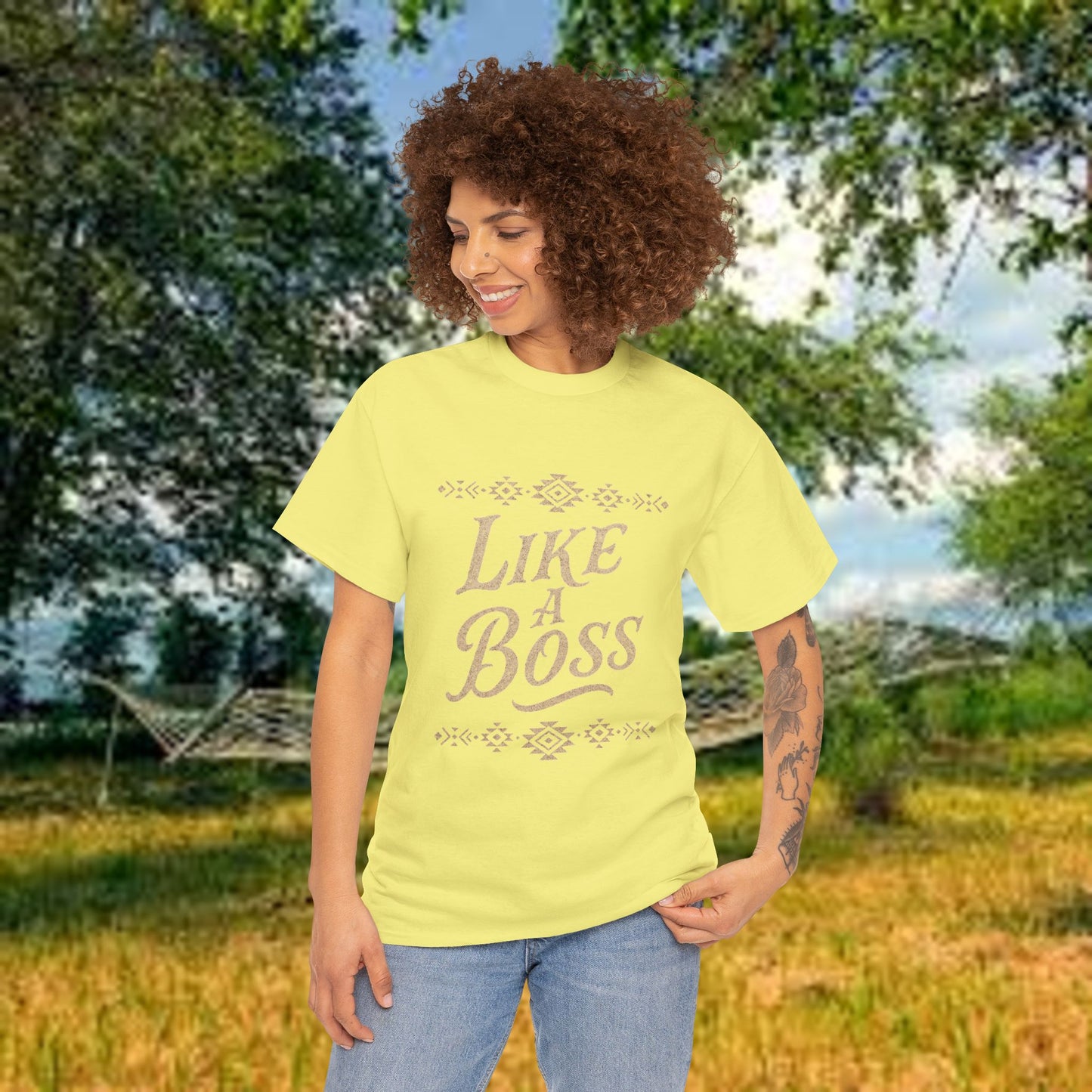 Boss Unisex Tee - PrairieSpirits Designers Collection