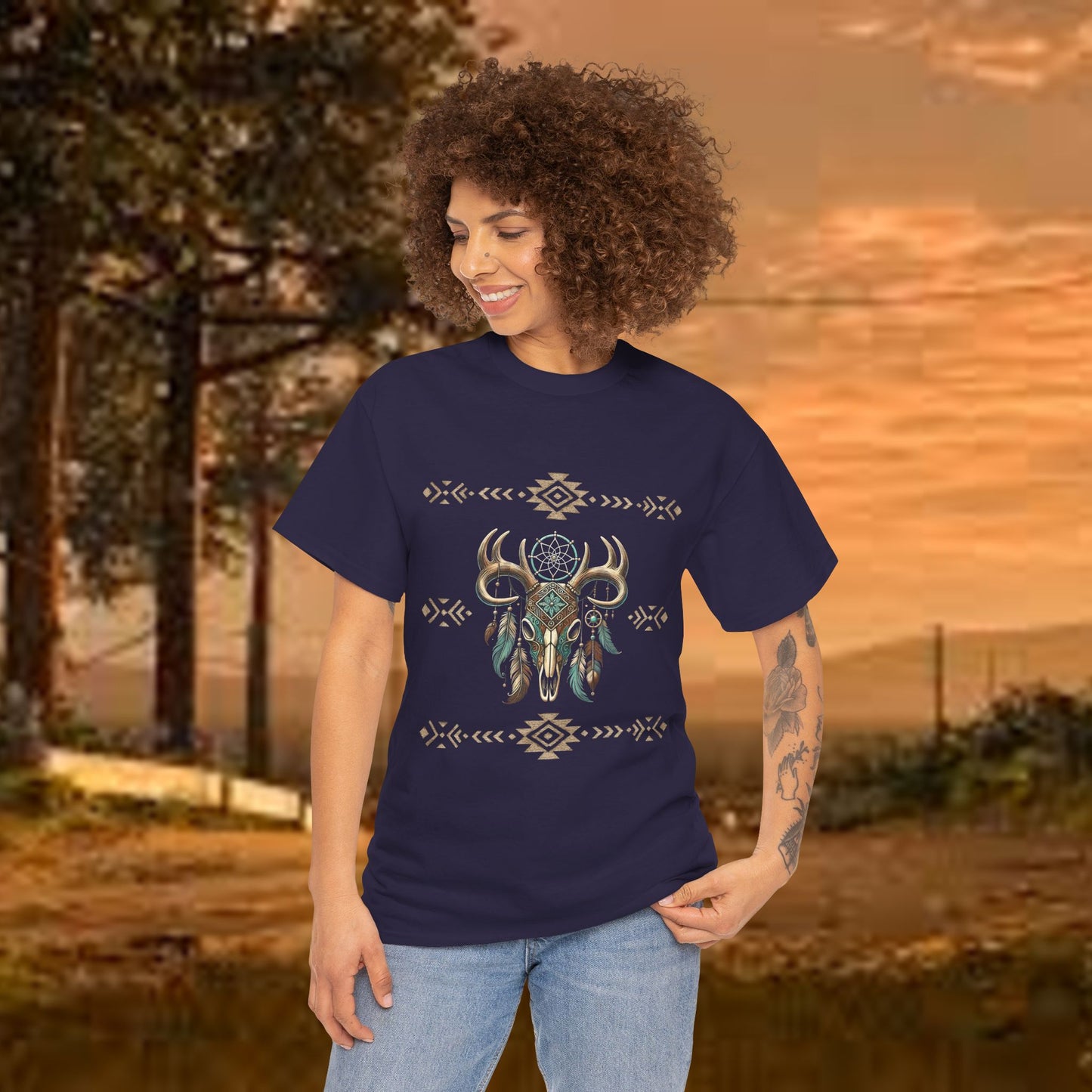 Boho Tee - Native Boho PrairieSpirits Designers Collection