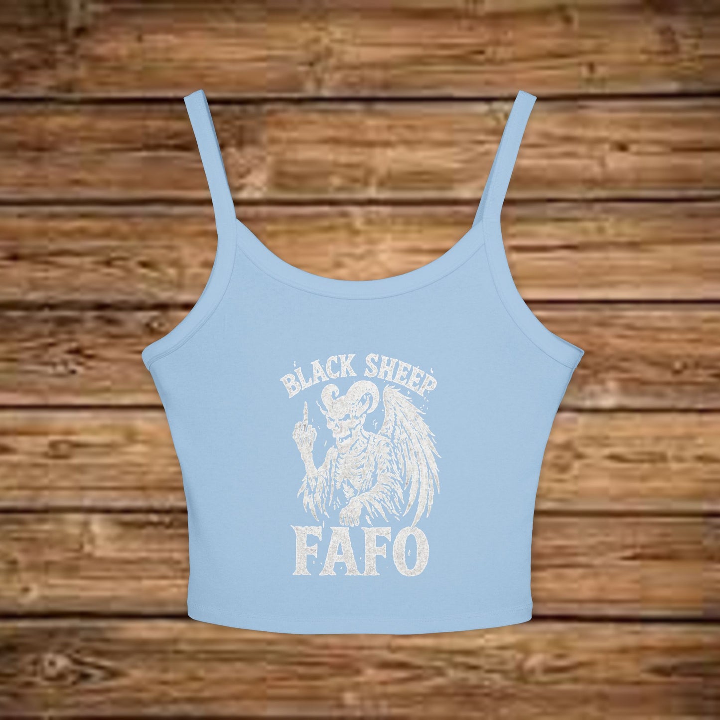 Black Sheep Graphic Tank Top for Women - FAFO Design