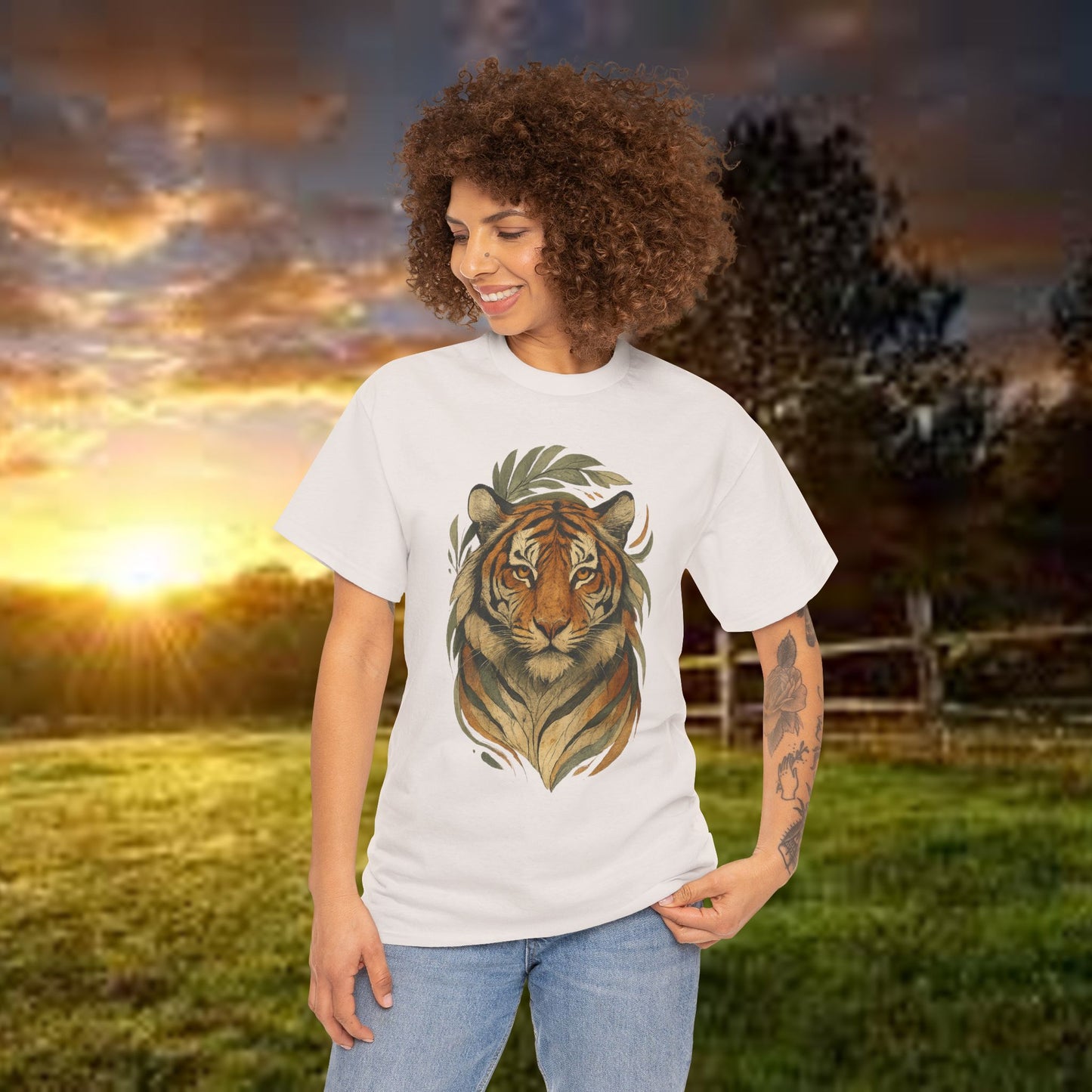Boho Tiger Tee