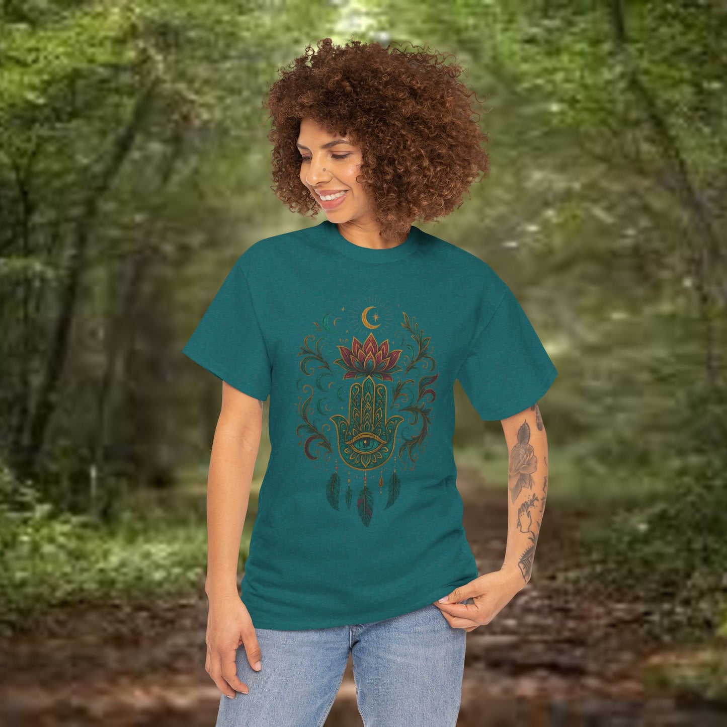 Boho Spirit Eye Tee - PrairieSpirits Designers Collection