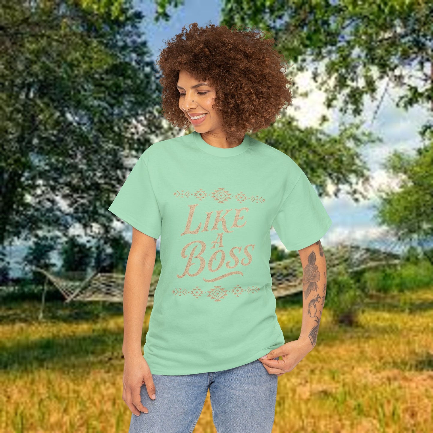 Boss Unisex Tee - PrairieSpirits Designers Collection