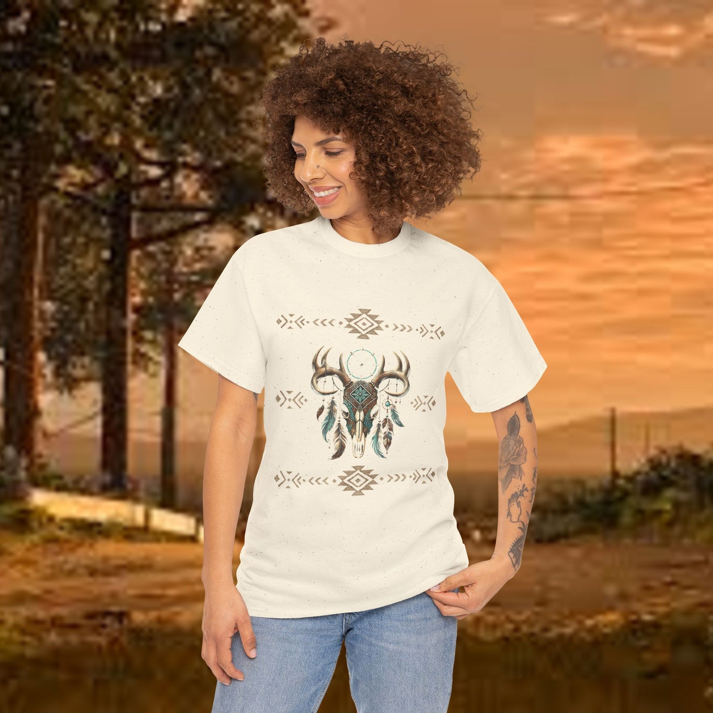 Boho Tee - Native Boho PrairieSpirits Designers Collection