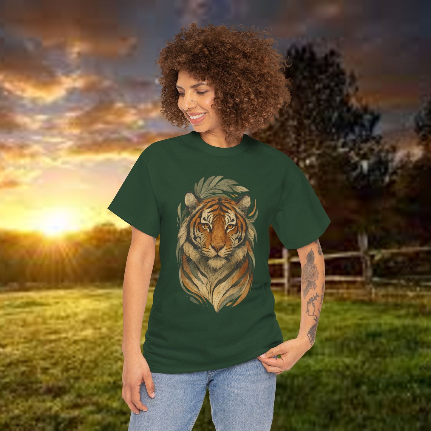 Boho Tiger Tee