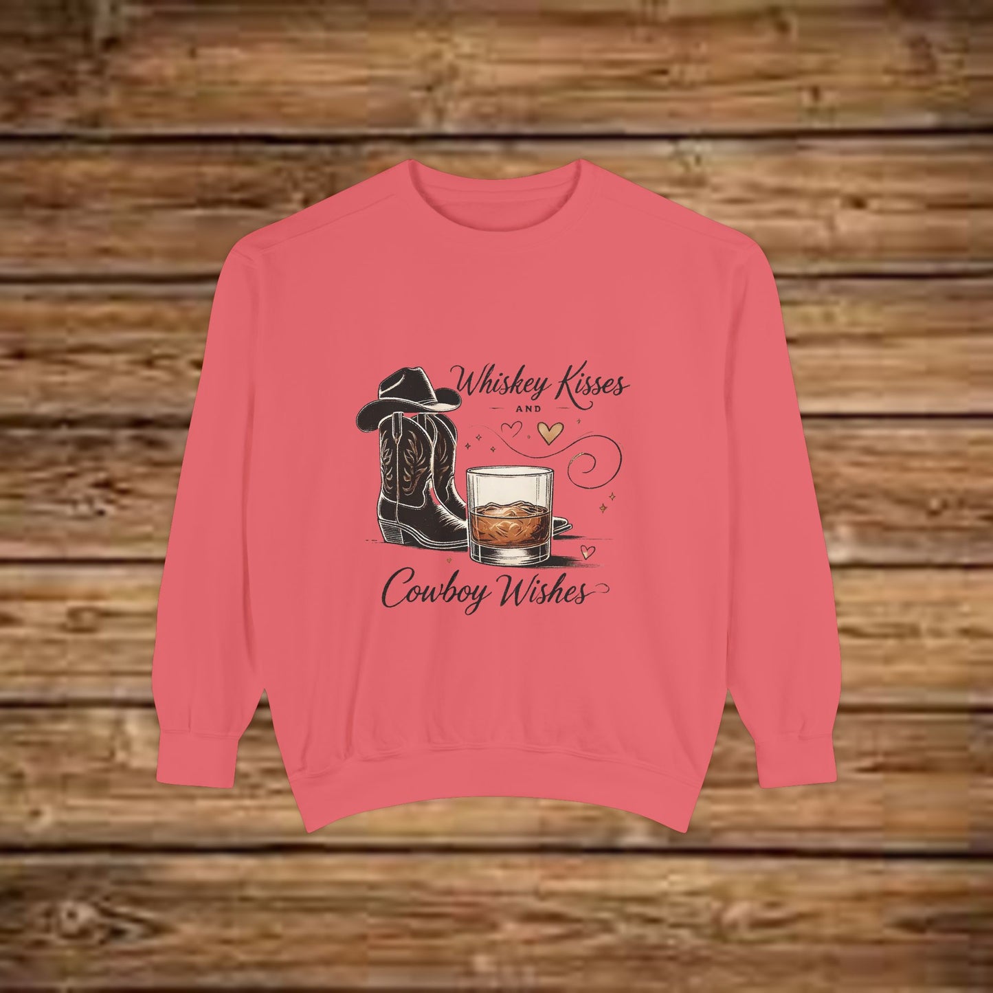 Whiskey Kisses-Sweatshirt