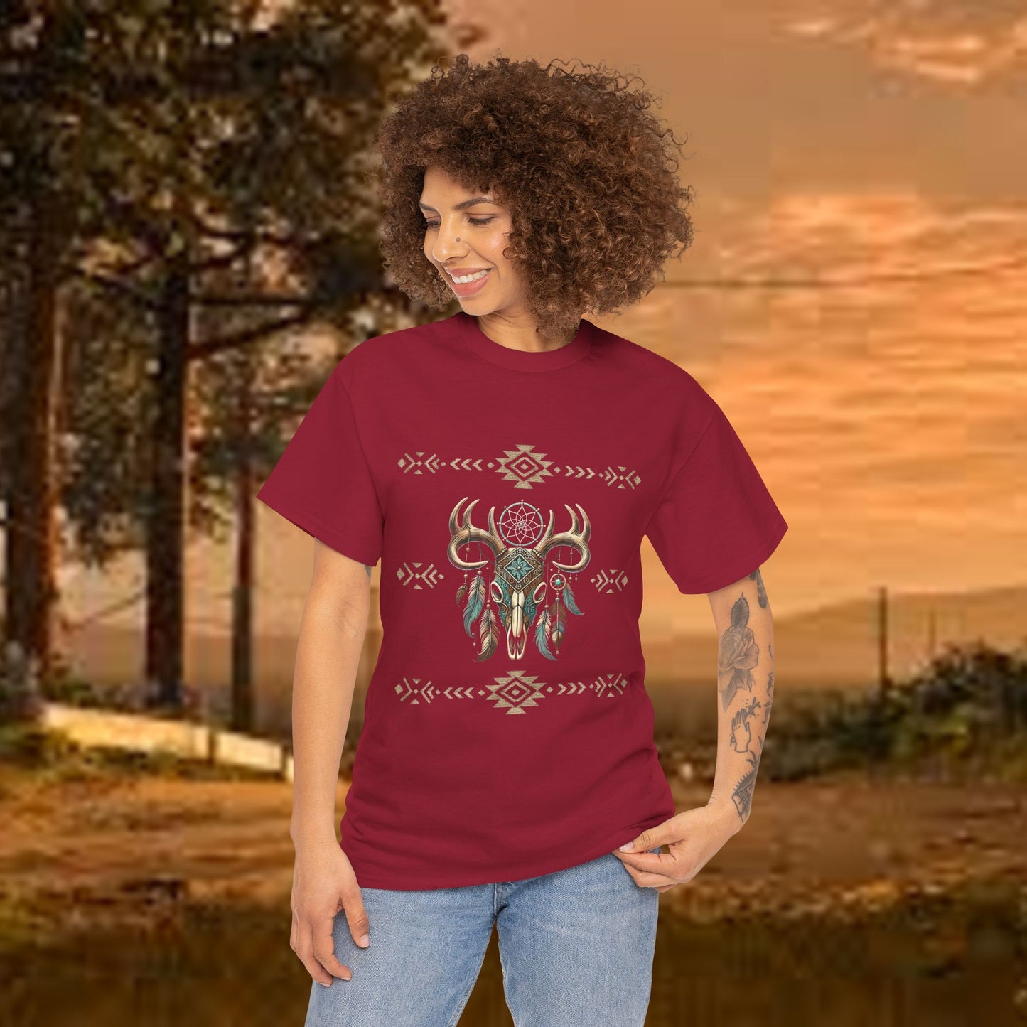 Boho Tee - Native Boho PrairieSpirits Designers Collection