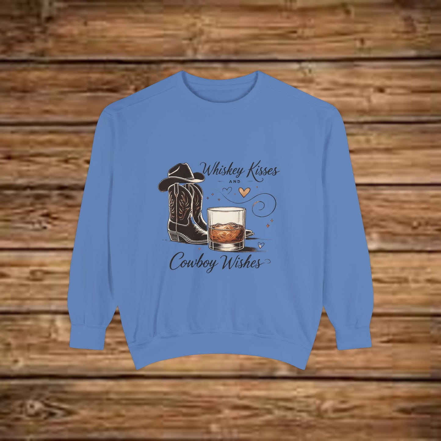 Whiskey Kisses-Sweatshirt