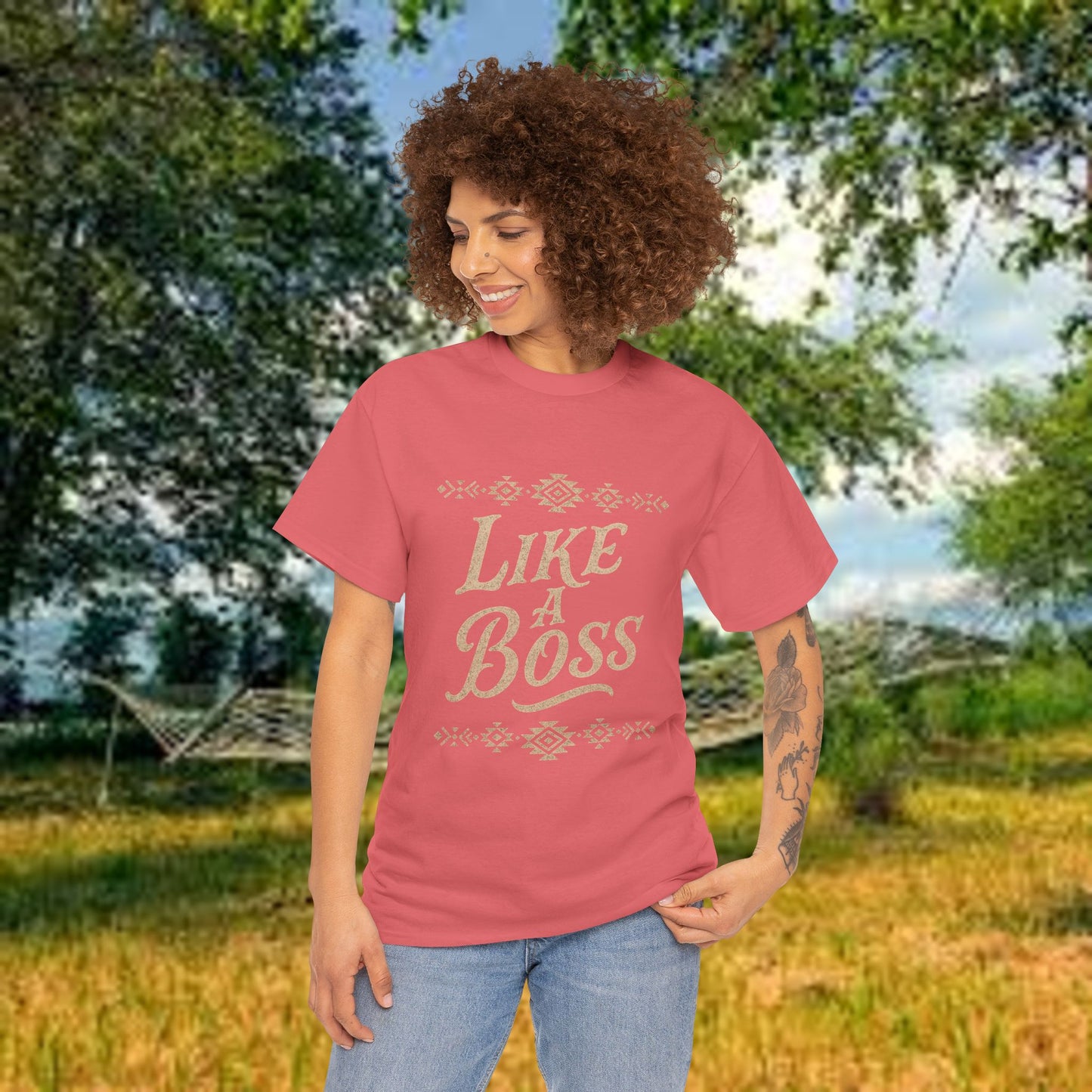 Boss Unisex Tee - PrairieSpirits Designers Collection