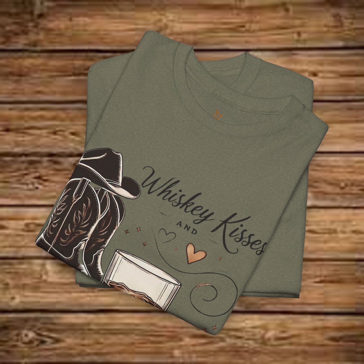 Whiskey Kisses Cowboy Wishes - PrairieSpirits Designers Collection