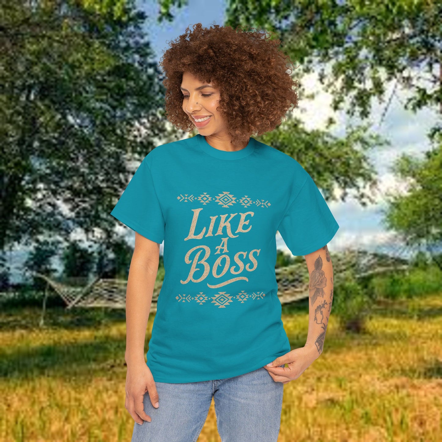 Boss Unisex Tee - PrairieSpirits Designers Collection