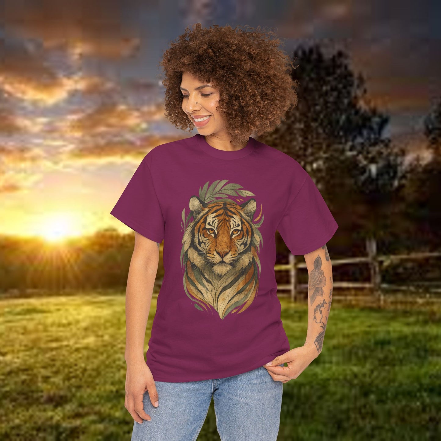 Boho Tiger Tee