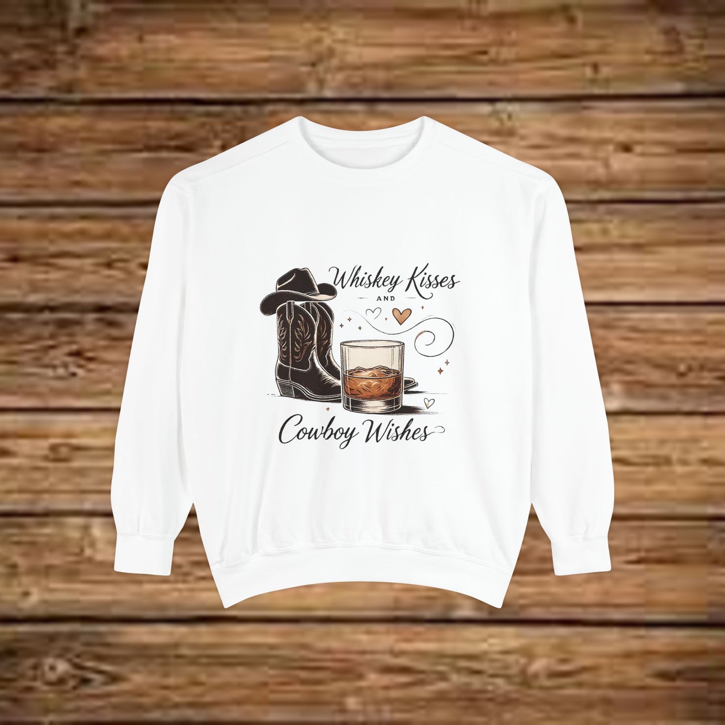 Whiskey Kisses-Sweatshirt