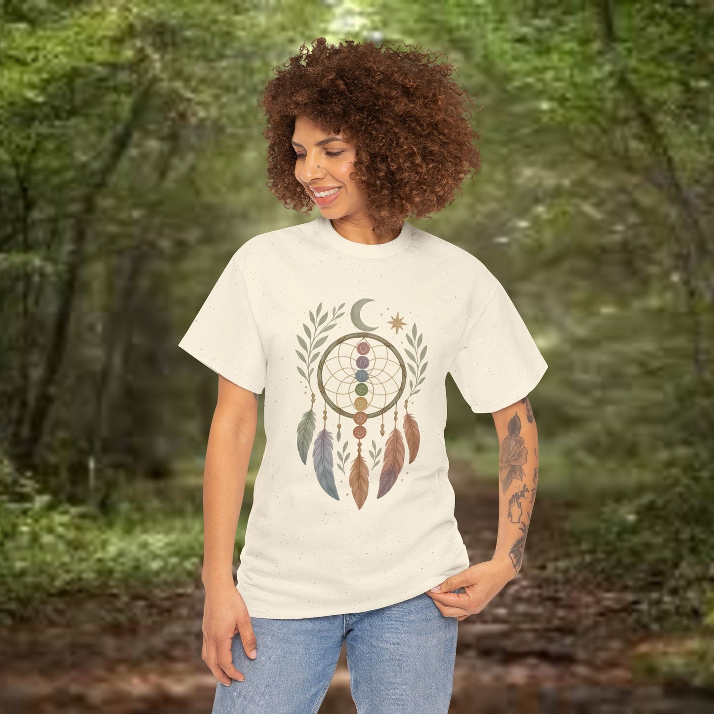 Boho Dream Chakra Tee - By PrairieSpirits Designers Collection