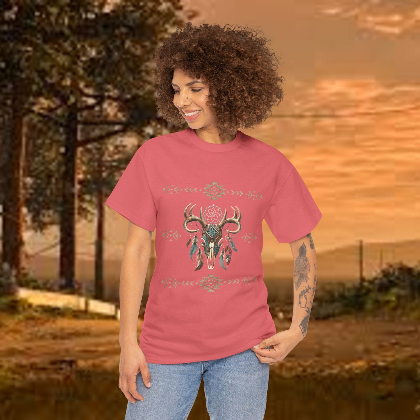 Boho Tee - Native Boho PrairieSpirits Designers Collection